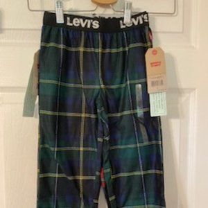 2 pair Levi's little boy pajama pants (size4)